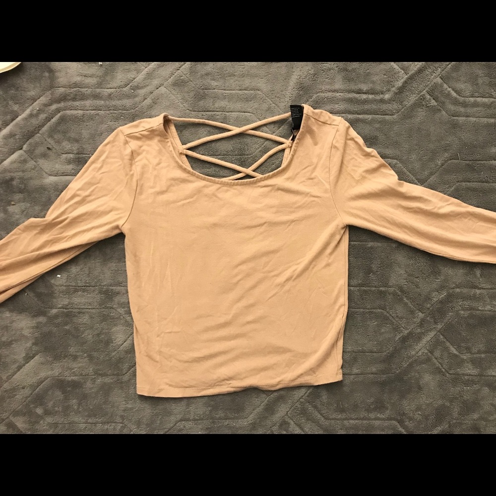 Forever 21 Tan long sleeve